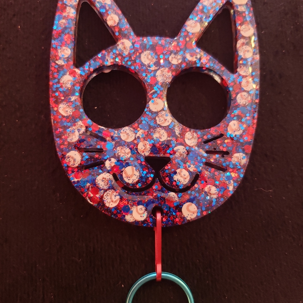 CLE Baseball Themed Self Defense Key Chain